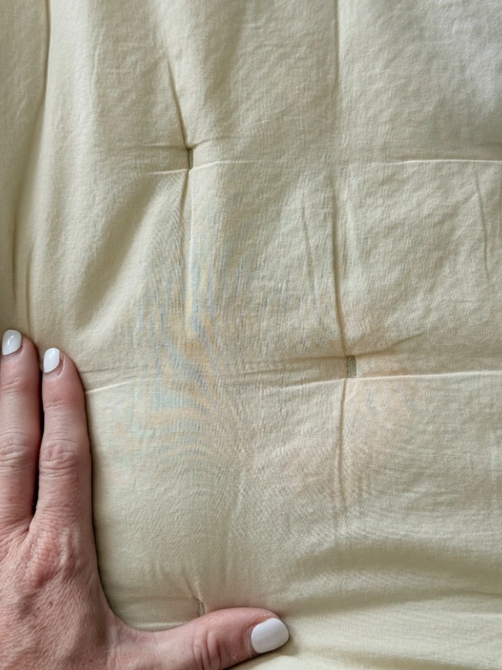 Pottery Barn Quilted Comforter Camel Tan King Size